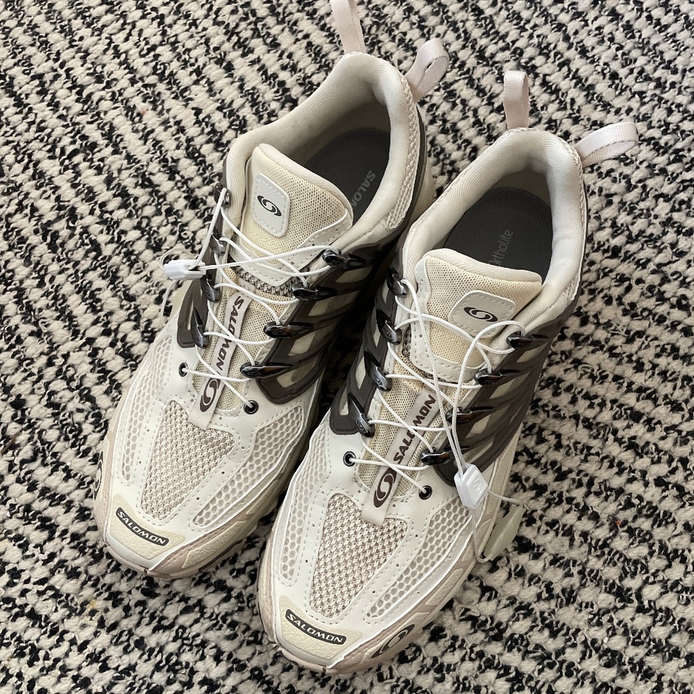 SALOMON Beige ACS Pro Sneakers